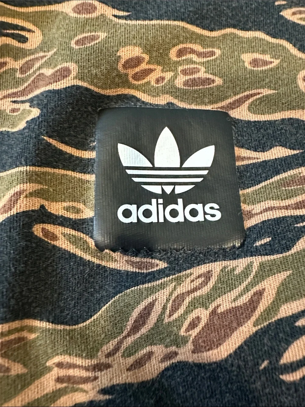 adidas Skateboarding Tiger Stripe Camo Tee